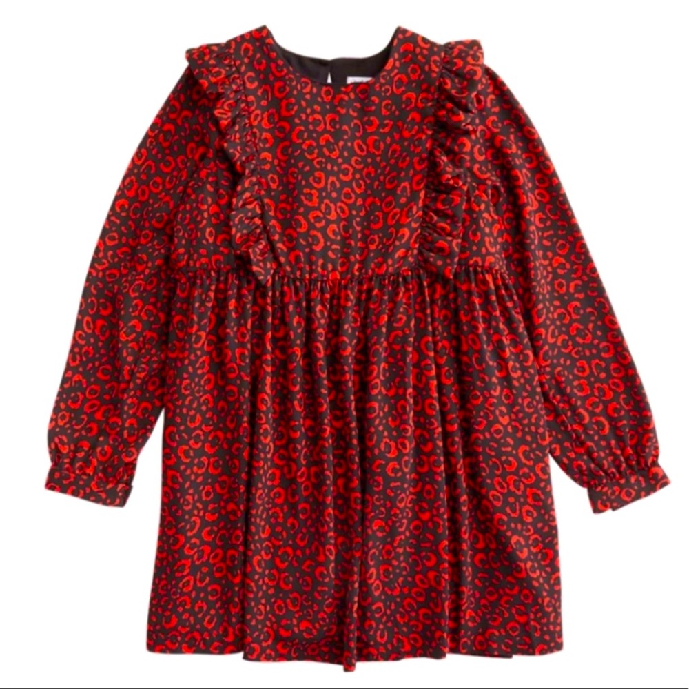 Girls Designer Piccola Ludo Long Sleeve Dress